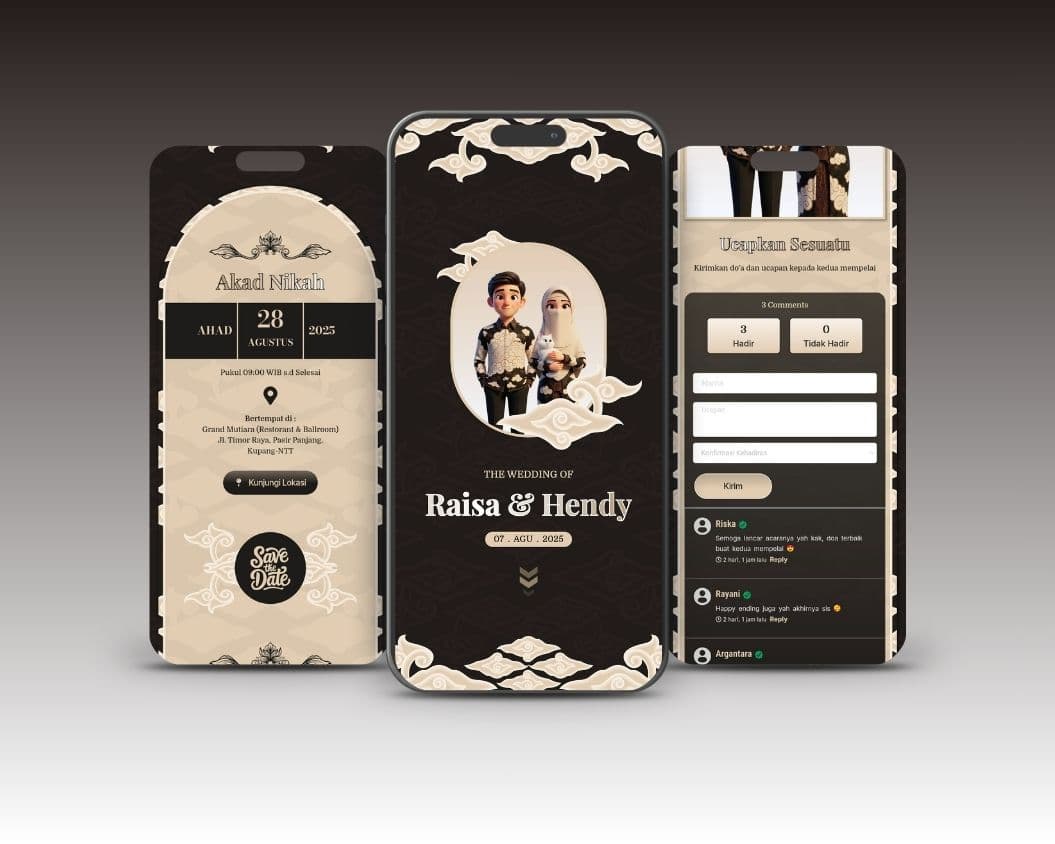 Temlpate Wedding Tema Batik Megamendung Series - Slide 5