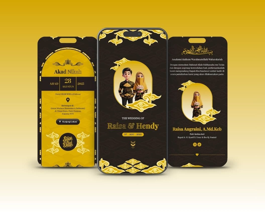 Temlpate Wedding Tema Batik Megamendung Series - Slide 6